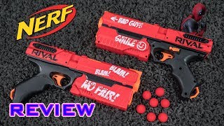 REVIEW Nerf Rival Deadpool Kronos XVIII500  RIVAL PISTOL [upl. by Kimmie]