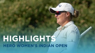 Third Round Highlights  Hero Womens Indian Open [upl. by Jessie111]