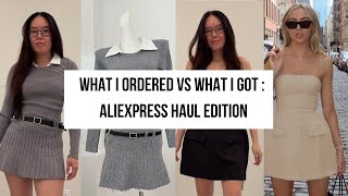 AliExpress Clothing Unboxing and Try On Haul [upl. by Elocim]