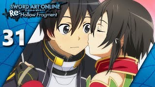 Sword Art Online Re Hollow Fragment PS4 Lets Play  Sinon Kisses Kirito  Part 31 [upl. by Enelav]