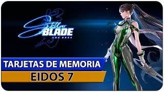 Todas las Tarjetas de Memoria Eidos 7  Stellar Blade [upl. by Radmilla407]