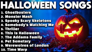 Top Halloween Songs of All Time 🎃 Best Halloween Music Playlist [upl. by Rekoob]