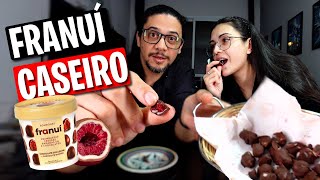 FIZ FRANUÍ CASEIRO O DOCE DO TIK TOK VIRALIZADO [upl. by Natek]