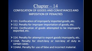 Part  10 Chapter 14 Confiscation and Penalities [upl. by Nifares]