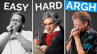 10 Songs That Taught Me Harmonica Easy to Hard [upl. by Byrn]