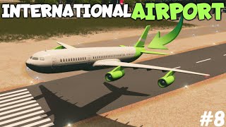 I BUILD INTERNATIONAL AIRPORT IN MY CITY  CITIES SKYLINES 8 HINDI 2022 [upl. by Annadiana]