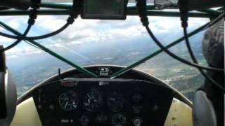 Kitfox  Uphill landing next to a privately owned DC3 [upl. by Junina]