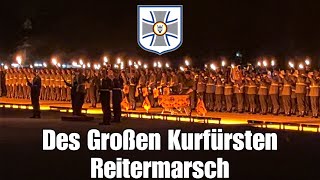 Des Großen Kurfürsten Reitermarsch  Stabsmusikkorps der Bundeswehr Großer Zapfenstreich 28082023 [upl. by Kask732]