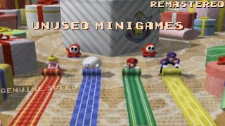 Mario Party 8  Unused Minigames [upl. by Showker]