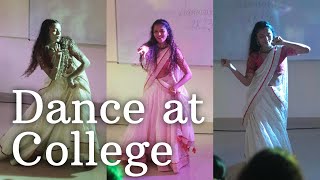 Dancing at college for the first time🔥 Hansika Krishna [upl. by Benge]