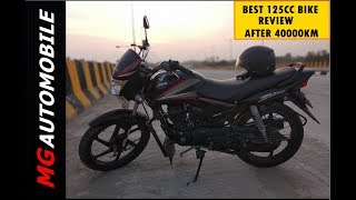 HONDA CB SHINE FULL REVIEW AFTER 40000KM HONDASHINE [upl. by Terrene]