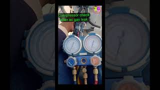 How to check compressor good  how to check ac compressor with multimeter [upl. by Anaila]