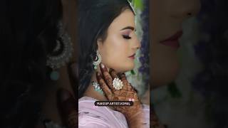 Beautiful engagement makeup makeup engagement viralvideo song share wedding makeuptutorialyt [upl. by Assyral989]