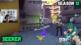 NEW TRACER SKIN SEEKER  PRO TRACER  ECHO GAMEPLAY  PARAISO  OVERWATCH 2 X MHA [upl. by Nonnaer964]