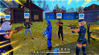 Tufan🧐Vs 4 🖥️PC Player  Tufan FF  Garena Free Fire [upl. by Anyel]