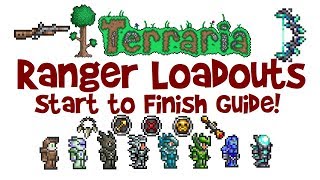 Best Terraria Ranger Loadout Guide Class Weapons Armor amp Accessories [upl. by Drain]