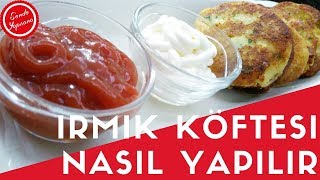 İrmik Köftesi TarifiKıymasız Vejeteryan Köfte TarifiSende Yapsana [upl. by Enrika122]