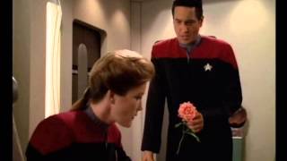 I Shouldve Followed You Home  JanewayChakotay [upl. by Airretnahs978]