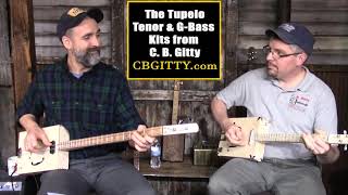 Tupelo Tenor 4string Electric Box Guitar Kit Demo [upl. by Brittany]