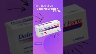 DOLO NEUROBION FORTE para que sirve  ForoTube [upl. by Rozalie]