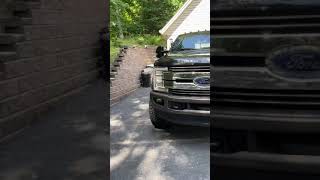 2017 f250 leveled on 37s [upl. by Arodal]