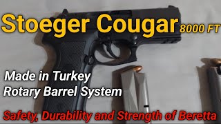 Stoeger Cougar 8000 FT 9mm Original Turkey made [upl. by Eltsyek]