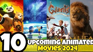 Top 10 upcoming animated movies in 2024  Top 10 upcoming cartoon movies in 2024 Hindi [upl. by Yobybab]