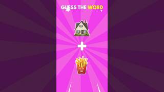 Guess the word by emoji shorts [upl. by Lunt]