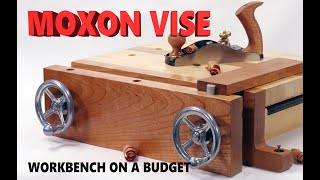 Hardwood Moxon Vise Workbench on a Budget Step by Step Plans [upl. by Carbone]