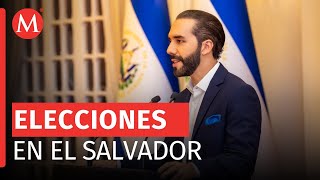 Así inician las elecciones presidenciales en El Salvador [upl. by Engis897]