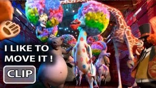 Madagascar 3 quotI Like to Move Itquot  le clip [upl. by Anayhd91]