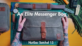 An EDC Messenger Bag Masterpiece NutSac Satchel 15 Review [upl. by Alisia]