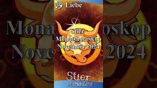 Stier LIEBE ❤️ Horoskop November 2024 [upl. by Bill]