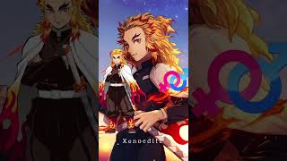 demon Slayer characters x gender bend shorts demon slayer gender bend anime edit [upl. by Haral]