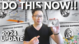 American Express Platinum Card 17 Things You MUST DO Now  2024 Update [upl. by Crutcher]