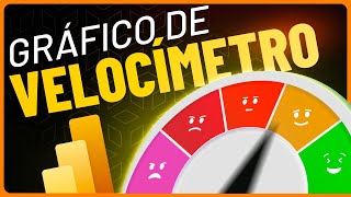 COMO FAZER GRÃFICO DE VELOCÃMETRO NO POWER BI  TUTORIAL COMPLETO [upl. by Hoi]