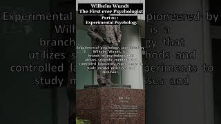 Wilhelm Wundt  Worlds First Ever Psychologist  Part 1 Experimental Psychology [upl. by Torrin]