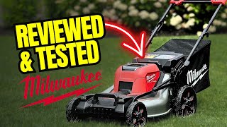 Milwaukee M18 Fuel 21quot SelfPropelled Dual Battery Mower [upl. by Angelique700]