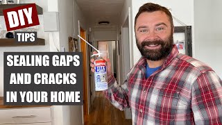 How to Seal Up Gaps and Cracks in Your Home  Loctite® Tite Foam™  250 Lowes Gift Card Giveaway [upl. by Ailes]