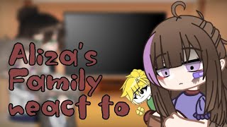 Alizas family react toHorrortale AURUSENG [upl. by Marolda]