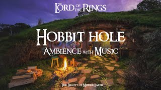 Lord Of The Rings  Hobbit Hole  Ambience amp Music  3 Hours [upl. by Noswad]