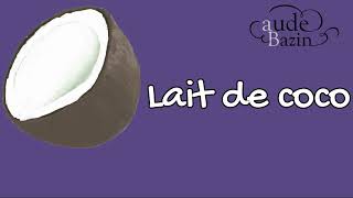 Lait de coco maison [upl. by Sardse]