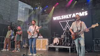 Welshly Arms  Indestructible live  UEFA Euro 2024 Festival Frankfurt Juli 2024 [upl. by Odracer]