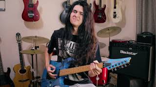 Pantera  Domination Guitar Solo And Outro  GUBA Oliveira [upl. by Banky515]