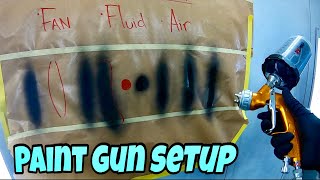 How to Setup your Paint Gun to Spray a Car Guide [upl. by Kellyann]