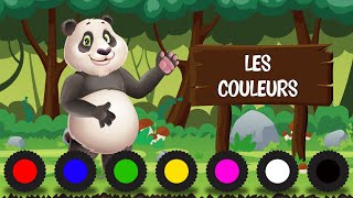 Apprendre les couleurs avec Fanta le Panda bébé [upl. by Ennahs]