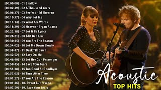 Best Acoustic Songs Collection  Acoustic 2024  The Best Acoustic Covers of Popular Songs 2024 [upl. by Sukcirdor91]