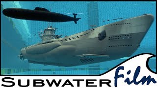 RC LIVE  SUBMARINES at MODELLBAU LIVE AKULA and DAS BOOT VIIc [upl. by Eralc]