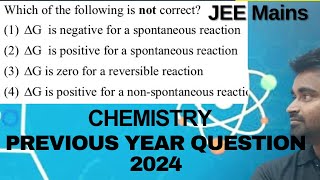 JEEMains amp NEET PYQ question on thermodynamic [upl. by Donica]