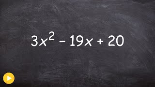 Learn how to factor a trinomial factoring practice [upl. by Skvorak172]